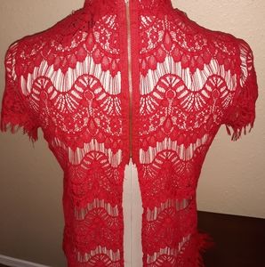 Sweetheart Laced Top